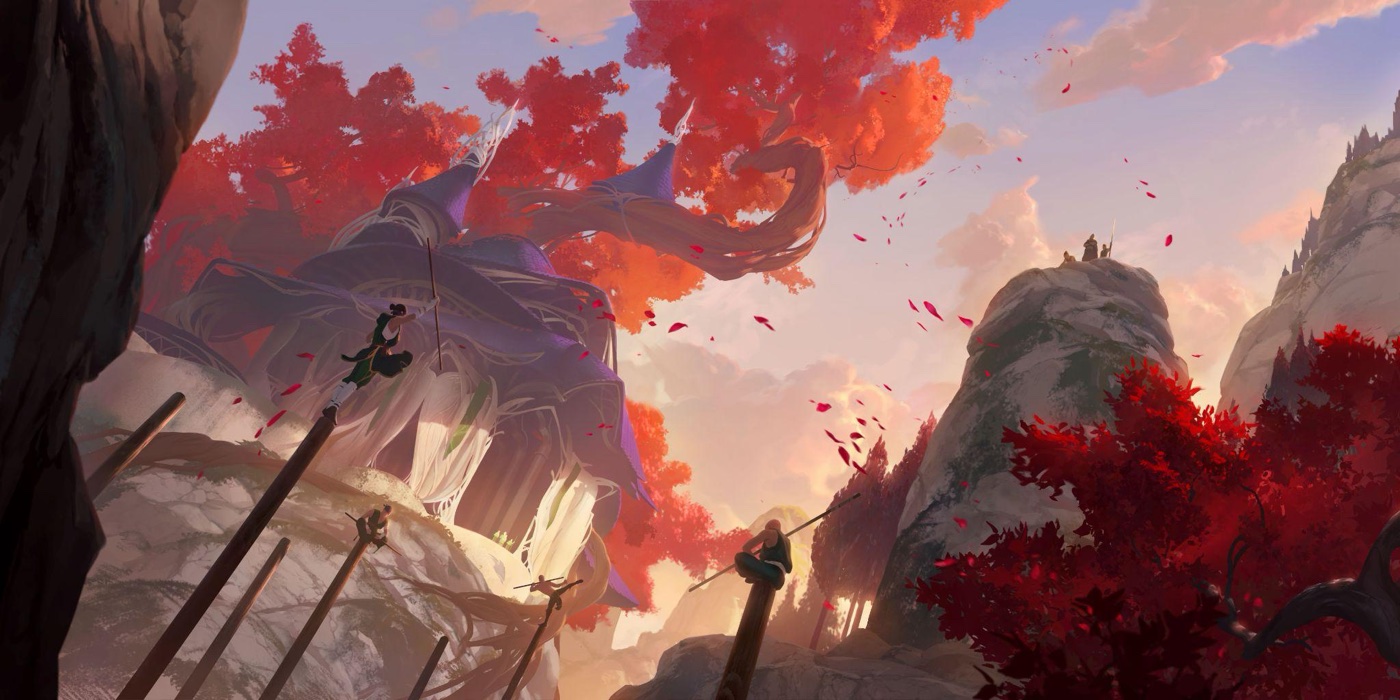 Ionia in its familiar autumn red